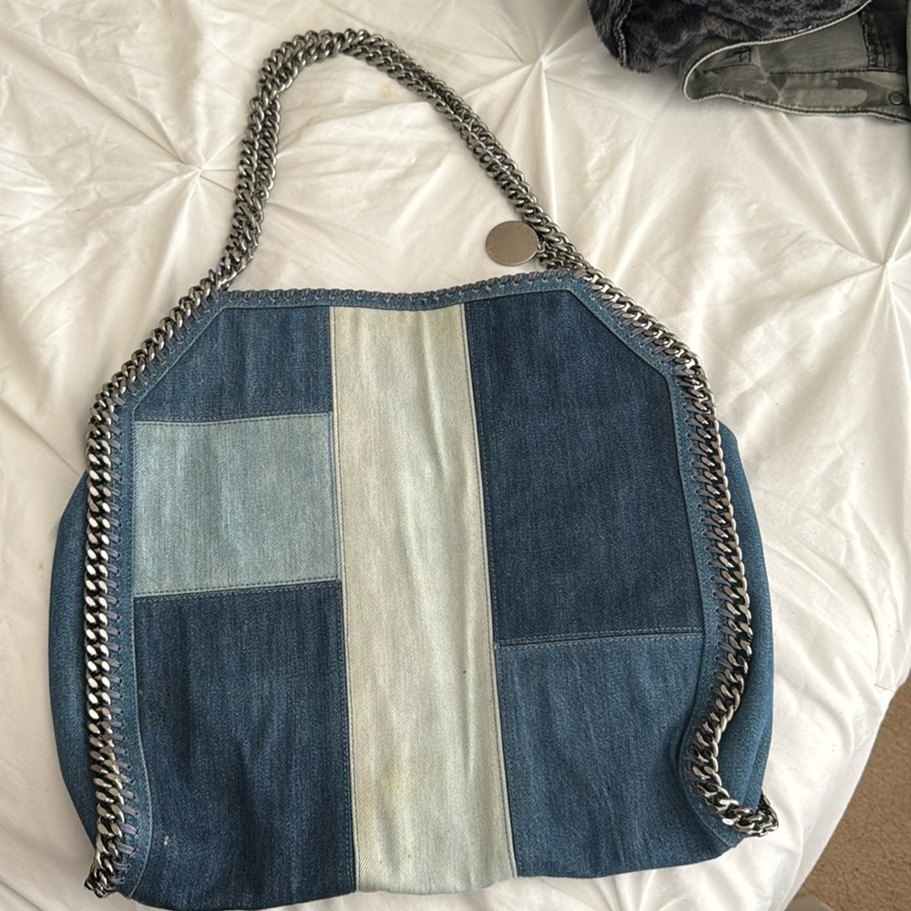 Falabella denim bag